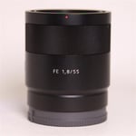 Sony Used FE 55mm f/1.8 ZA Zeiss Sonnar T* Lens