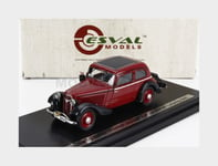 ESVAL MODEL EMEU43034E Adler - Huttinger Junior Leipzig Taxi 1934 - Red Black