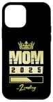 Coque pour iPhone 12 mini Maman 2025 Loading | Citation Mère Bébé Enceinte