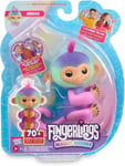 Fingerlings 3181 Magic Interactive Baby Monkey, Norah (Teal & Purple), Tells... 