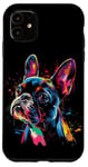 iPhone 11 Boston Terrier Splash Case