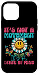 Coque pour iPhone 12 mini Guitare Hippie Meditation Freedom Wreaths