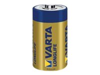 Varta Longlife - Batteri 4 X Lr14-/C-Typ - Alkaliskt