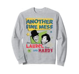 Laurel & Hardy Another Fine Mess Retro Stars Poster Art Sweatshirt