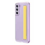 Genuine / Official Samsung Galaxy S21 FE Slim Strap Cover - Lavender Purple