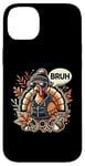 Coque pour iPhone 14 Plus Pinceau à dinde Funny Cool pour Thanksgiving, automne