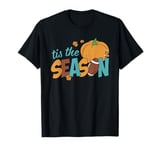 Tis the Season Fall Y'all Happy Thanksgiving Leg Day Party T-Shirt