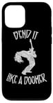 Coque pour iPhone 12/12 Pro Bend It Like A Boomer Rock Guitar Beato Cintreuse de cordes