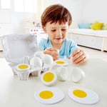 Hape Lekemat - Eggekartong med 6 egg