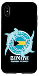 Coque pour iPhone XS Max Requin Marteau Bimini Îles Bahamas Drapeau des Bahamas