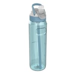 Kambukka Gourde avec paille - Modèle Lagoon Arctic Blue - 1000 ml - Imperméable - Résistante aux taches et aux odeurs - Durable et résistante aux chocs - Passe au lave-vaisselle - Gourde avec paille