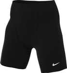 NIKE DH8327-010 W NK DF Strike NP Short Pants Women's Black/White Size XS