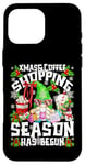 iPhone 16 Pro Max Christmas Shopping Gnome For Women Xmas Coffee Mug Mistletoe Case