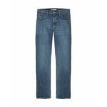 Wrangler raka jeans - blå - Herr - storlek 40x30