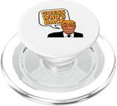 The Comeback Commander : l'inauguration de Donald Trump PopSockets PopGrip pour MagSafe