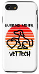 Coque pour iPhone SE (2020) / 7 / 8 Husband Father Vet Tech, vétérinaire, chien, animal de compagnie, chat, famille