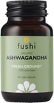 Ashwagandha Organic Herbal Supplement 340 Mg, 60 Caps | Fresh-Ground Wholefood |