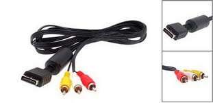 Cable Audio et Video A/V - RGB Pour PS1, PS2 & PS3