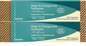 Himalaya Botanique Original Neem & Pomegranate Toothpaste, Fights Plaque, Teeth,