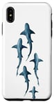 Coque pour iPhone XS Max Shark - Étui de téléphone mignon pour amoureux de requin