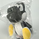 SANEI Super Mario All Star Collection AC51: Black Yoshi Plush/Peluche Japan New