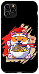 Coque pour iPhone 11 Pro Max Art japonais et ours panda japonais Ramen