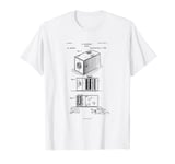 Early Camera Patent - George Eastman 1888 First Film Camera T-Shirt