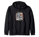 Stirring Up Some Christmas Magic - Xmas Cook Chef Zip Hoodie