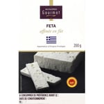 Feta, fromage au lait pasteurisé, affinée en fût en bois.