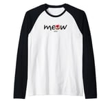 Marvel Spider-Man: Miles Morales Spider-Cat Meow Raglan Baseball Tee