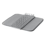 Guzzini Dish Drainer Mat, 100% post consumer recycled plastic, Matt Grey, 12 Piatti