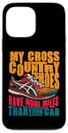 Coque pour iPhone 13 Pro Max Mes chaussures de cross-country ont plus de milles pour