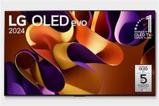 TV OLED Evo LG OLED83G4 210 cm 4K UHD Smart TV 2024 Noir et Argent