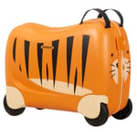 New American Tourister Ride On Kids Summer Holiday Tiger Suitcase Hand Luggage