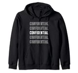 Confidential Zip Hoodie