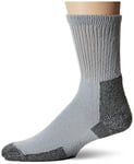 Thorlos mensKXKx Max Cushion Hiking Crew Socks Hiking Socks - Grey - Medium