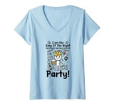 Womens I am the King of the Night the others are only here to party V-Neck T-Shirt