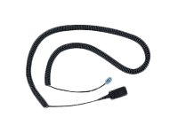 Poly Lightweight U10p Polaris Bottom Cable - Headset-Kabel - 4 M - Svart - För Vista  Starbase