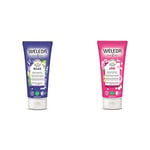 Weleda - Crème de Douche Relaxante Aroma Relax - Aux Huiles Essentielles - Formule 100% Naturelle - Tube 200 ml & Crème de Douche Harmonisante Aroma Love - Aux Huiles Essentielles - Tube 200 ml