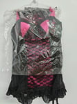 Ladies Sexy Lingerie BNWT Top & Underwear Set Pink Size XL H.Nathalie Valentines