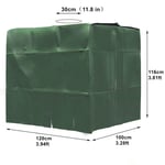 Juste De Protection D'extérieur Pour Meubles De Jardin,Housses Tout Usage,Vert,Polyester,Ibc,Eau De Pluie,Précieuse,1000 Litres - Type Green-120x100x116cm