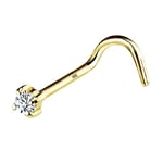 OUFER Body Piercing Titanium Tongue Bars Gold 14G Internally Tongue Rings Tongue Bar Piercing Star Tongue Barbell Piercing Jewellery Nipple Piercing Bars