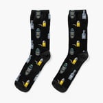 Chaussettes Taille Unique Gungeon Set Nouveauté Fantaisie Motif Fou Équipage Décontracté Pour Hommes Femmes