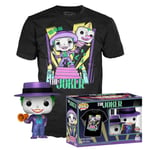 DC Comics Funko Pop! & tee Box Batman 89 Joker with Speaker Size M Shirts