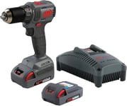 Ingersoll Rand D3141-K22-EU Perceuse-Visseuse Sans Fil 20V, Noir, 50Nm, Moteur sans Balais, Mandrin 1/2", Composit-Set avec 2 Lithium Batteries