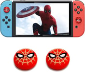 Lot De 2 Capuchons De Protection Pour Manettes Sans Fil Analogiques En Silicone Antidérapant Compatible Avec Nintendo Switch Et Nintendo Switch Lite (C)