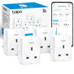 Tapo Smart Plug with Energy Monitoring, Max 13A,Works with Amazon Alexa & Google