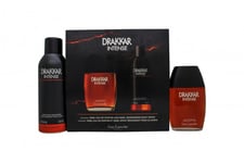 GUY LAROCHE DRAKKAR INTENSE GIFT SET 100ML EDP + 200ML DEODORANT SPRAY - MEN'S