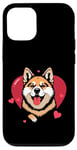 Coque pour iPhone 12/12 Pro Coeurs de Corgi pour la Saint-Valentin