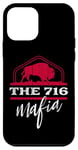 Coque pour iPhone 12 mini Buffalo NY BFLO Bison Pride – Adoptez le style de vie 716